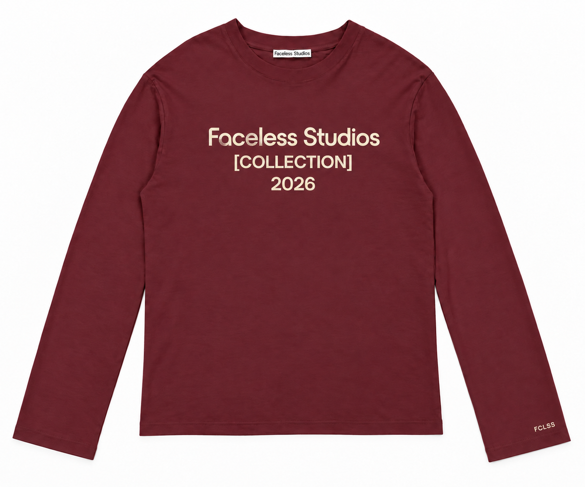 FACELESS STUDIOS ‘Collection 2026’ Longsleeve