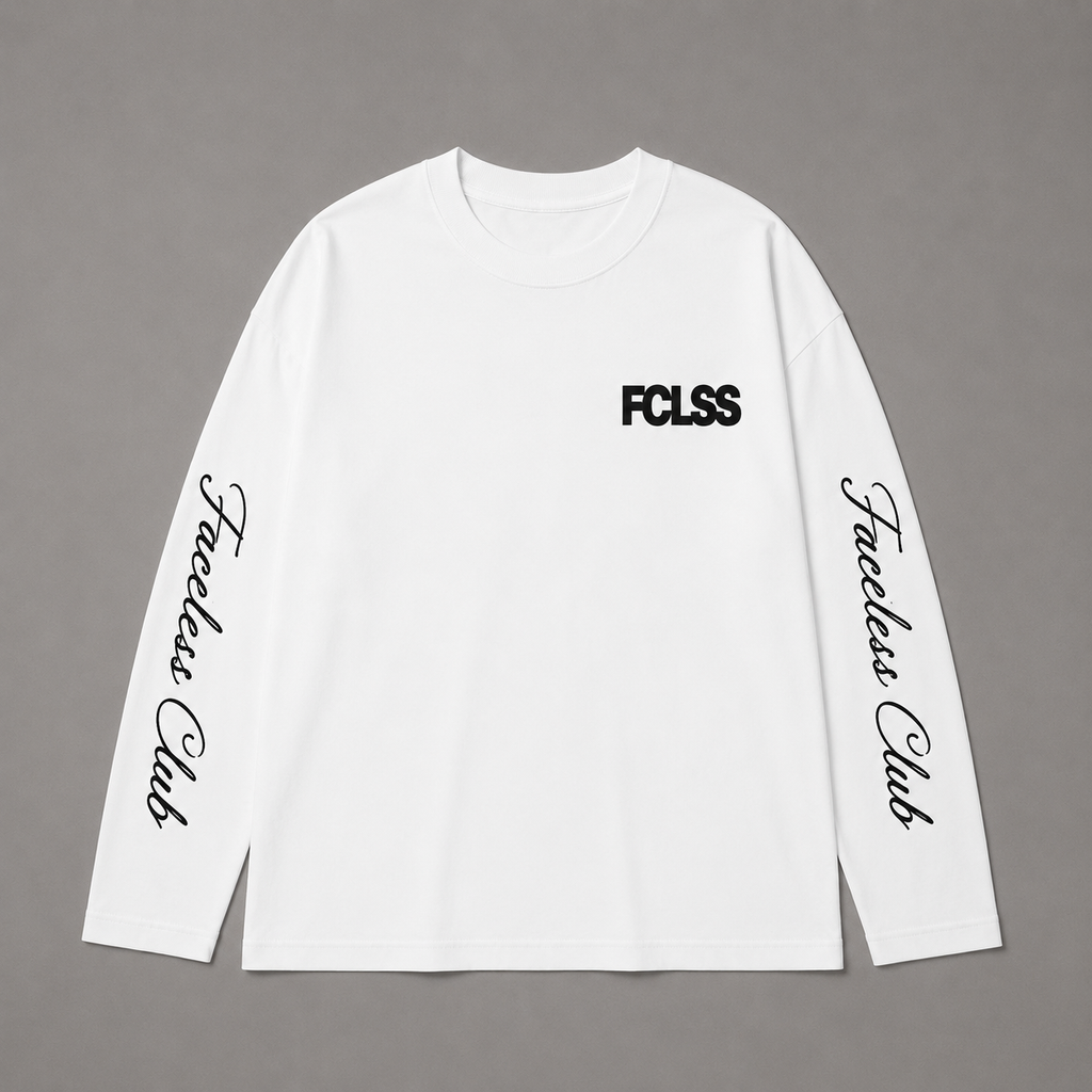 The Club Longsleeve - Wit