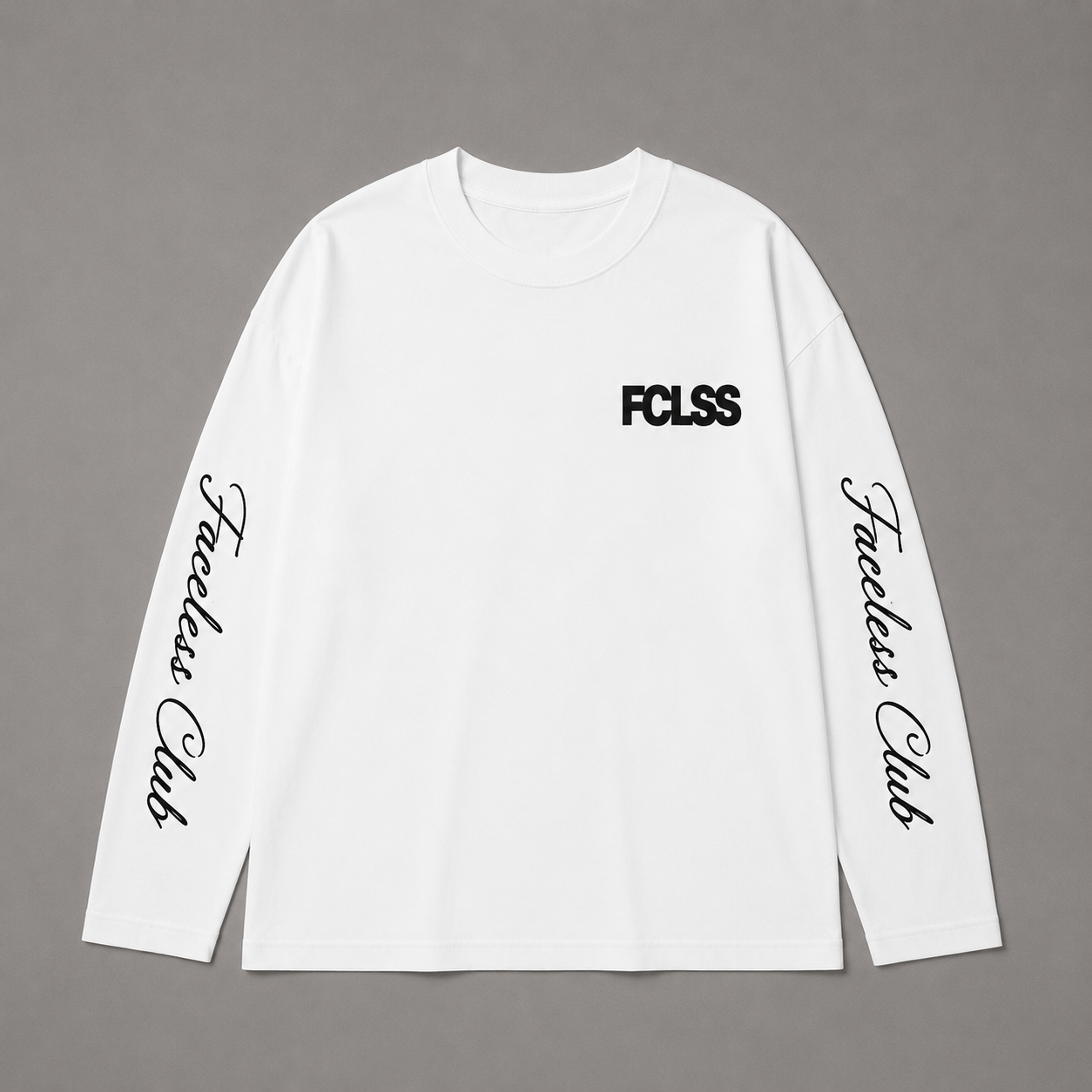 The Club Longsleeve - Wit