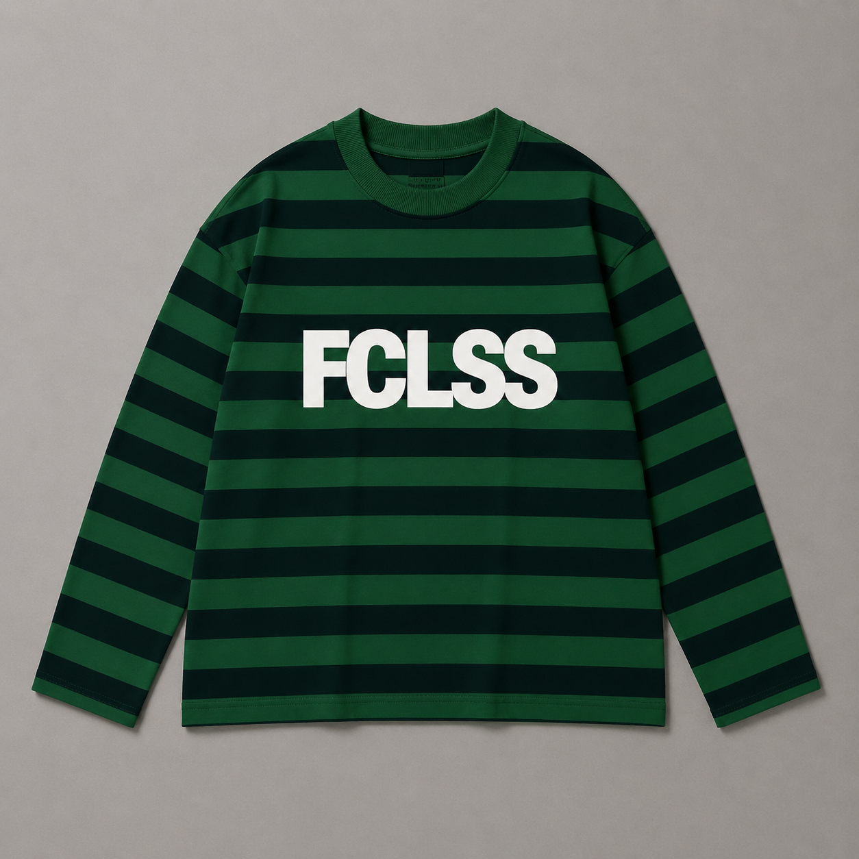 The Striped Longsleeve - Green