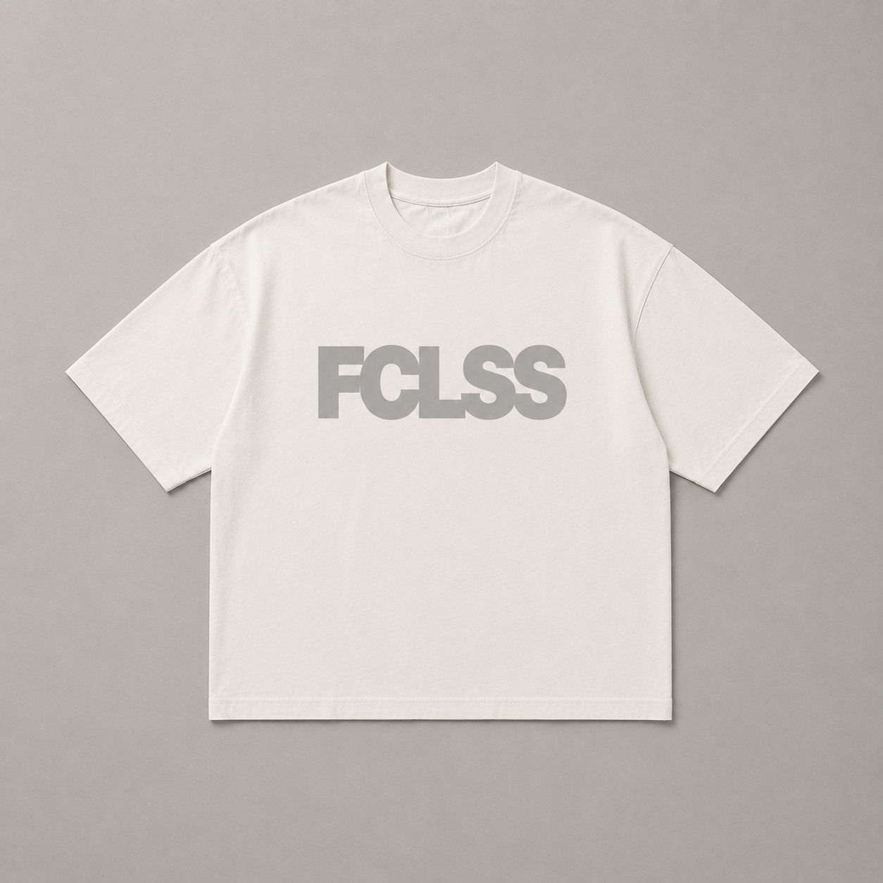 The FCLSS Tee — Washed White