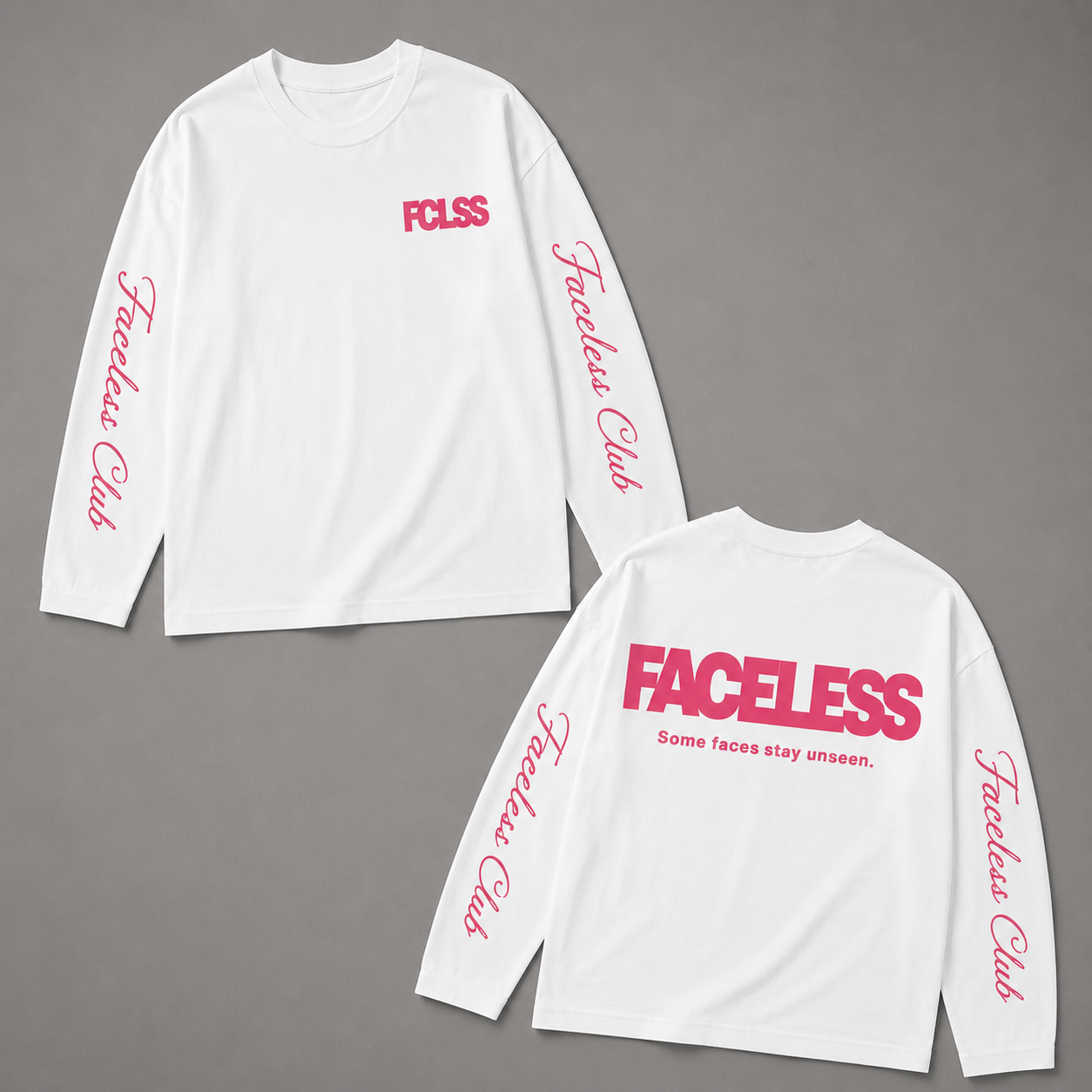 The Club Longsleeve - Wit