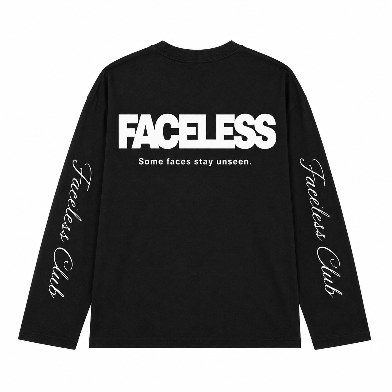 The Club Longsleeve - Zwart/Wit