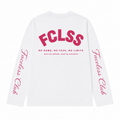 No Limits Longsleeve - Wit/Roze