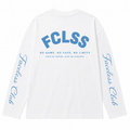 No Limits Longsleeve - Wit/Blauw