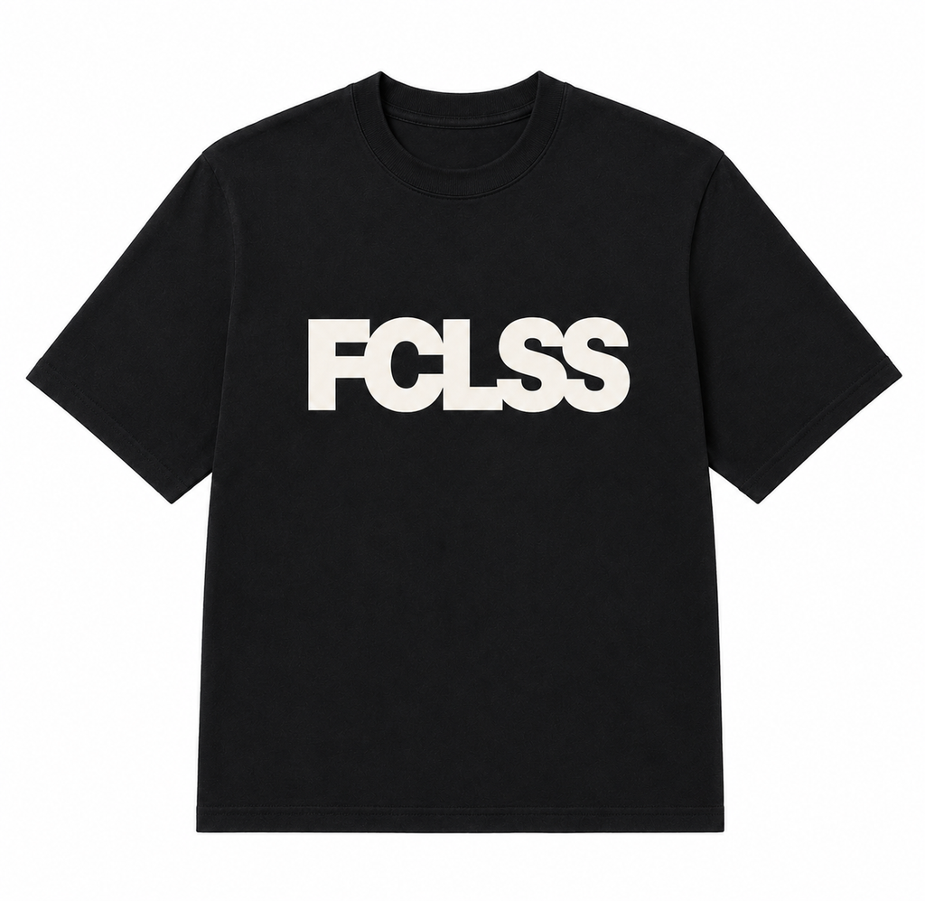 The FCLSS Tee — Washed Black