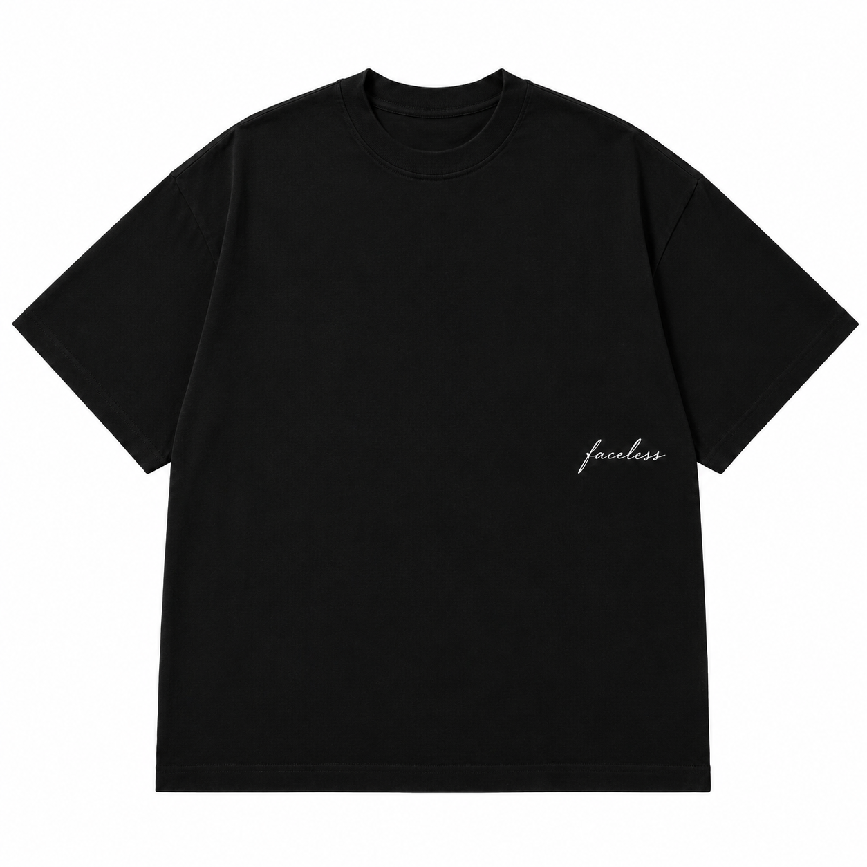 Black Essentials Tee - Wit