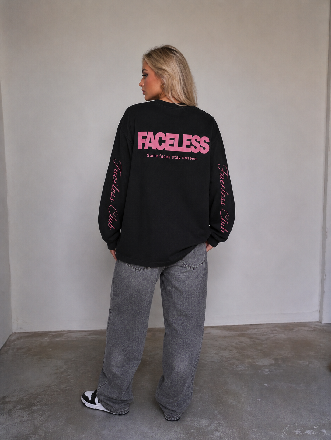 The Club Longsleeve - Zwart