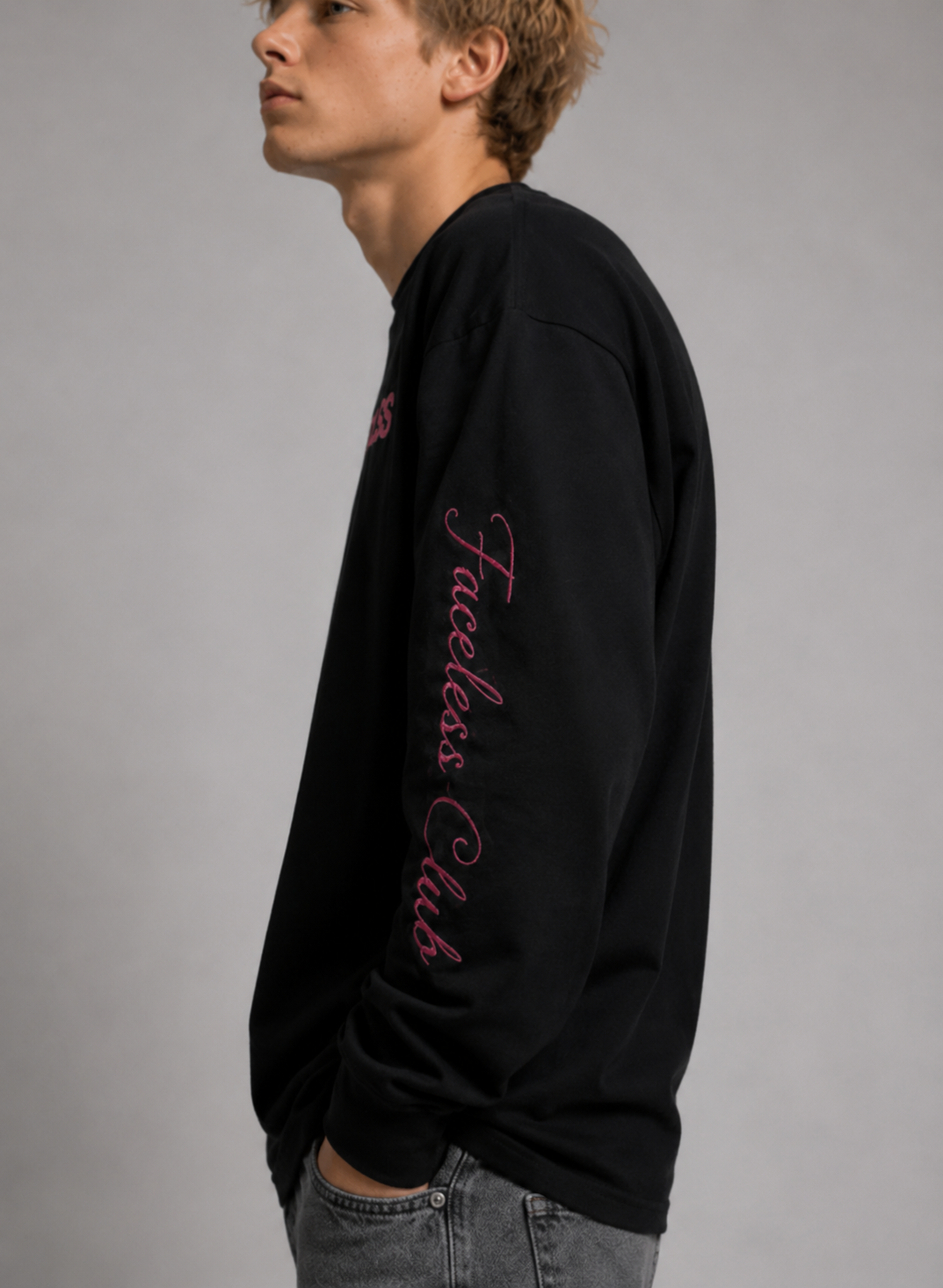 The Club Longsleeve - Zwart