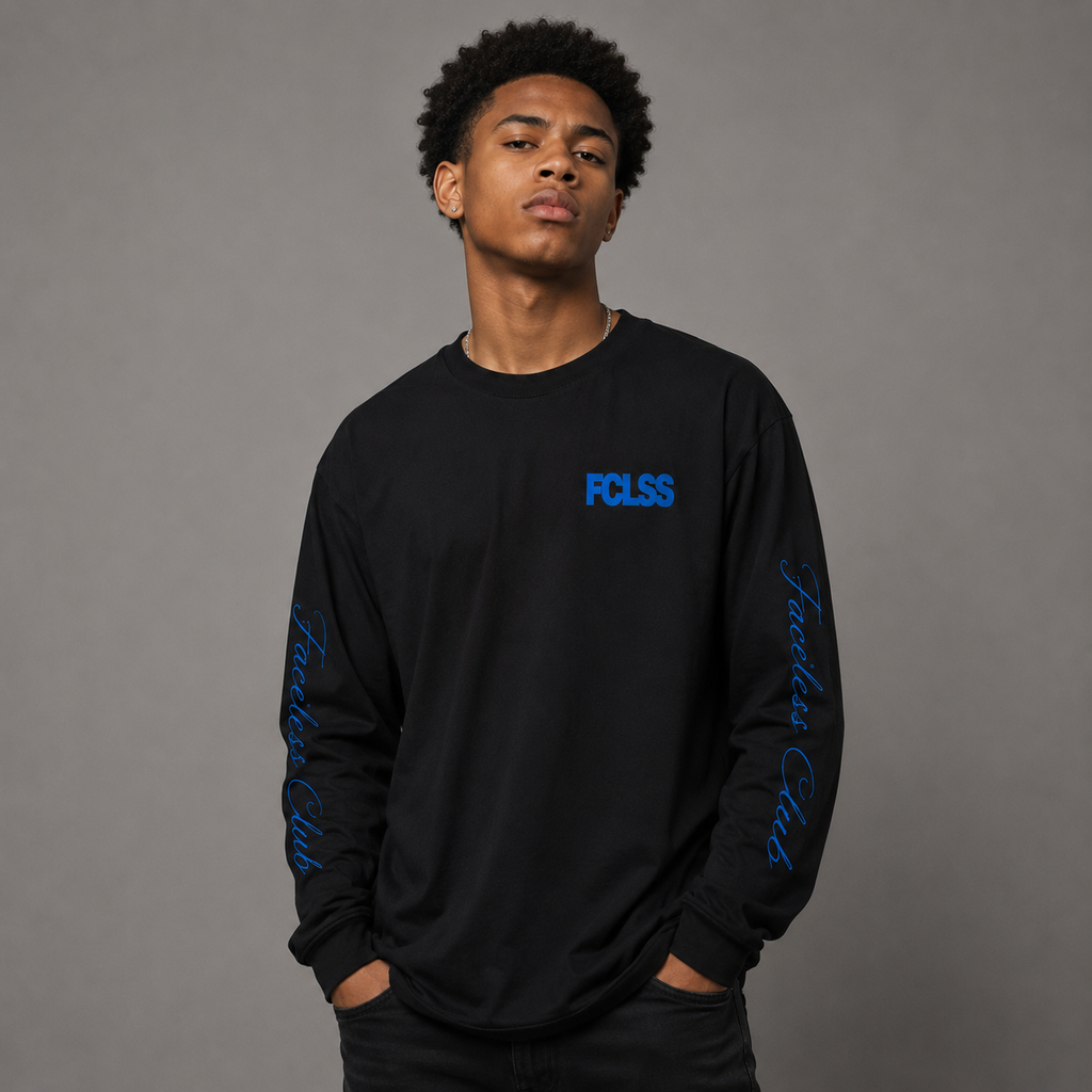 The Club Longsleeve - Zwart