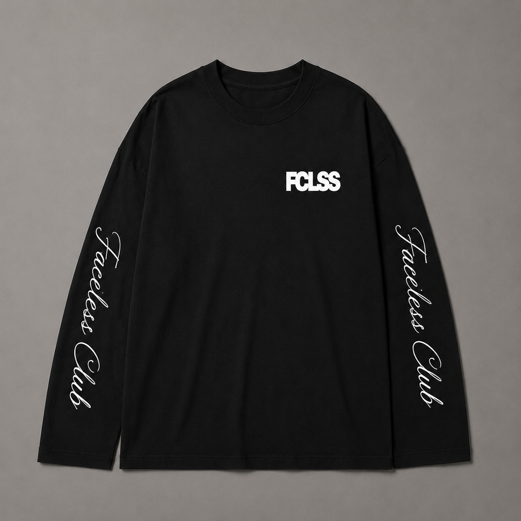 The Club Longsleeve - Zwart