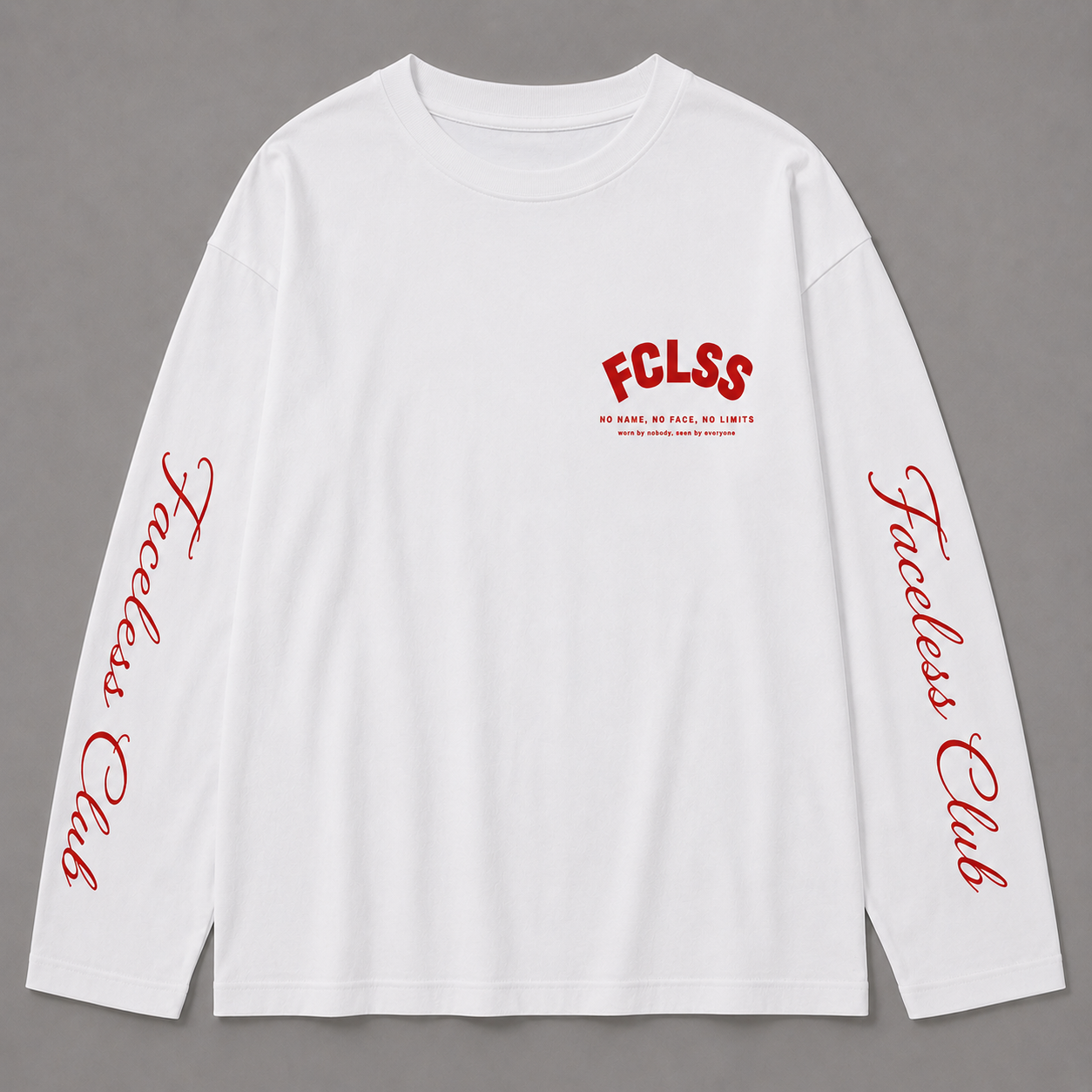 No Limits Longsleeve - Wit