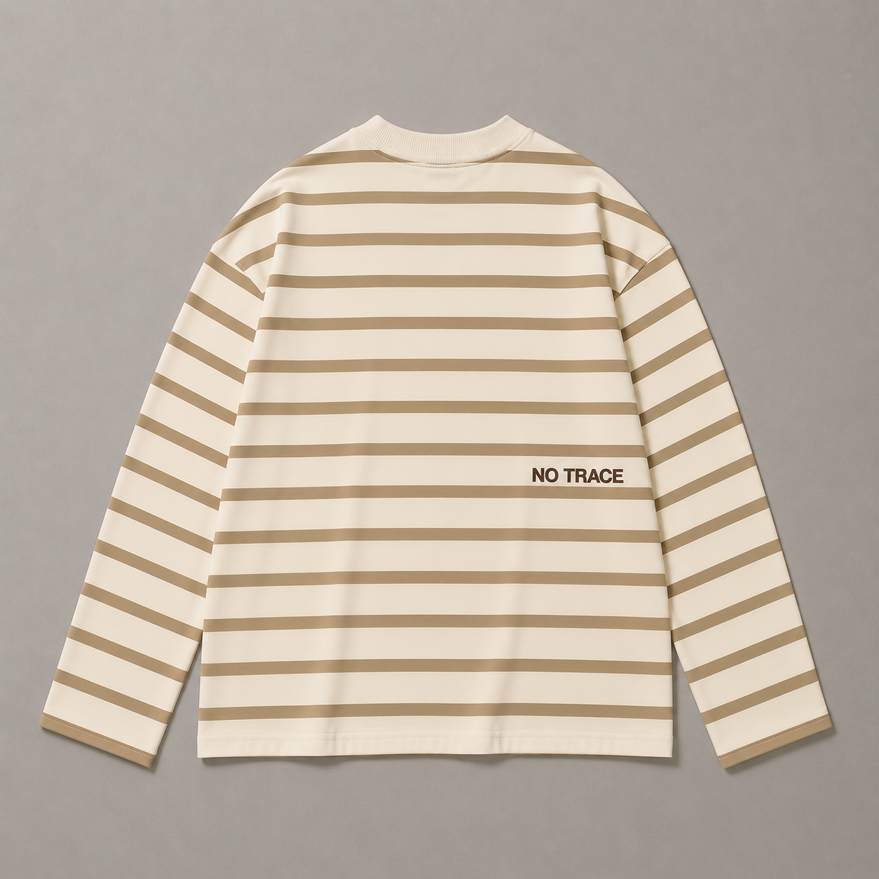 The Striped Longsleeve - Cream