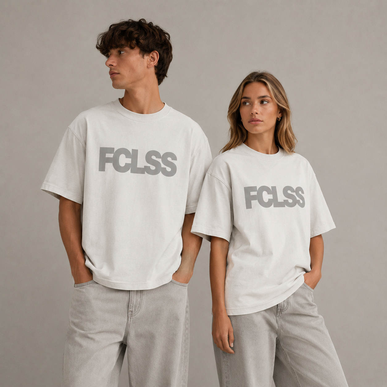 The FCLSS Tee — Washed White