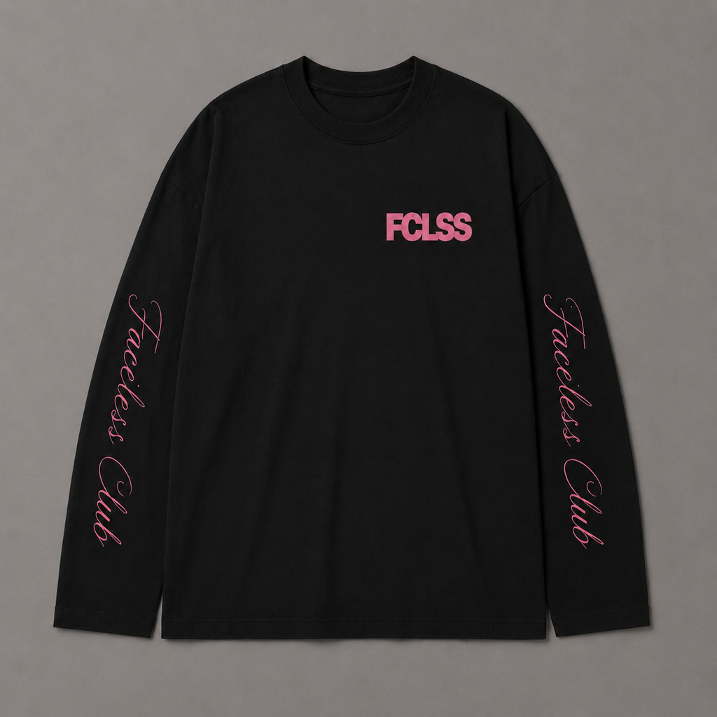 The Club Longsleeve - Zwart