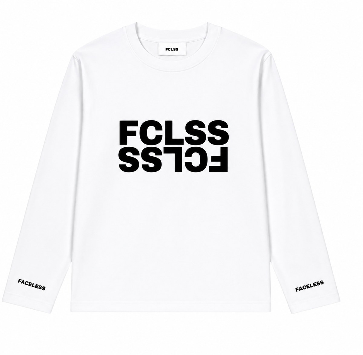 FCLSS Society Reverse Longsleeve - Wit