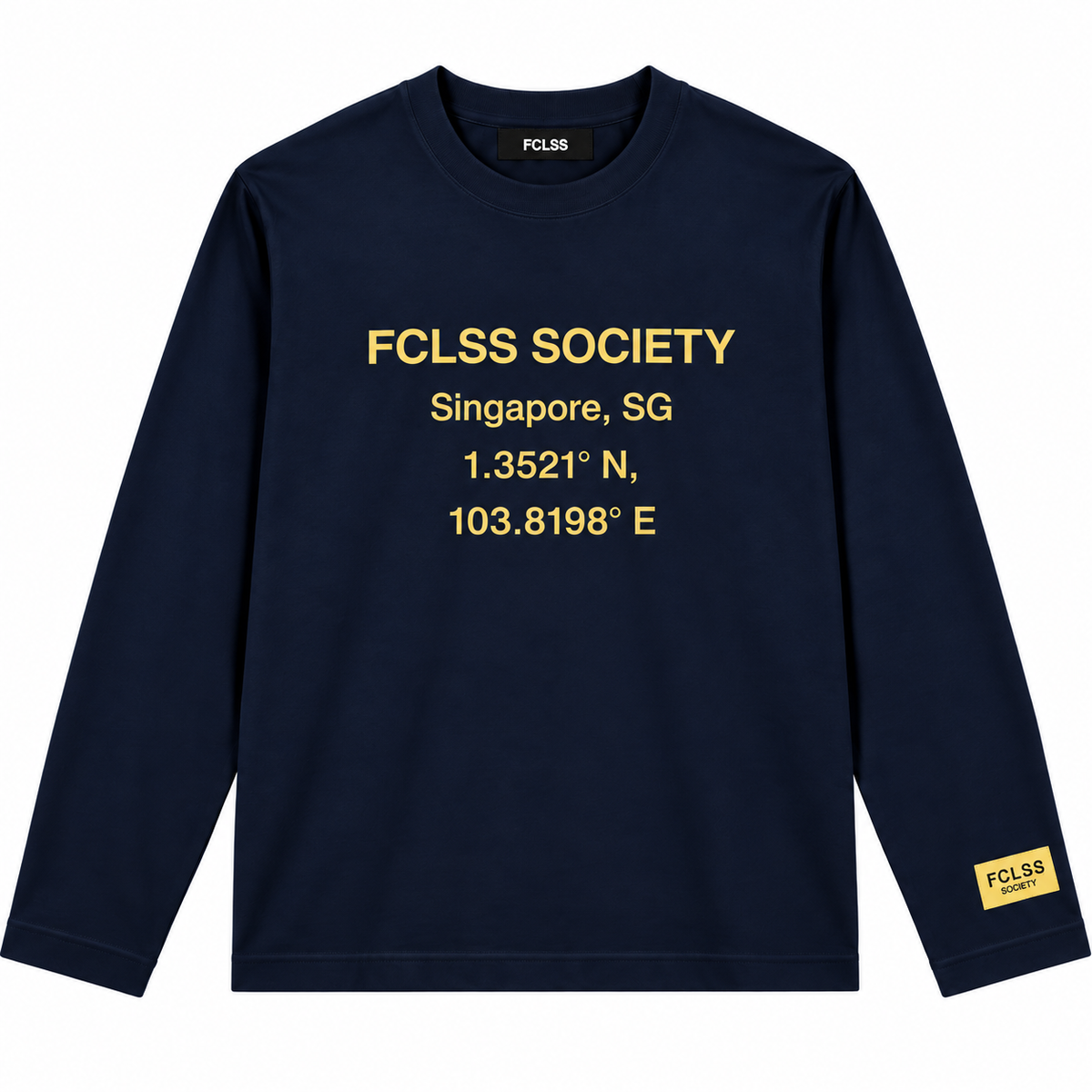 FCLSS Gardens By The Bay Longsleeve - Donkerblauw