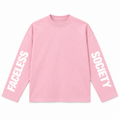 The Faceless Society Longsleeve - Lichtroze