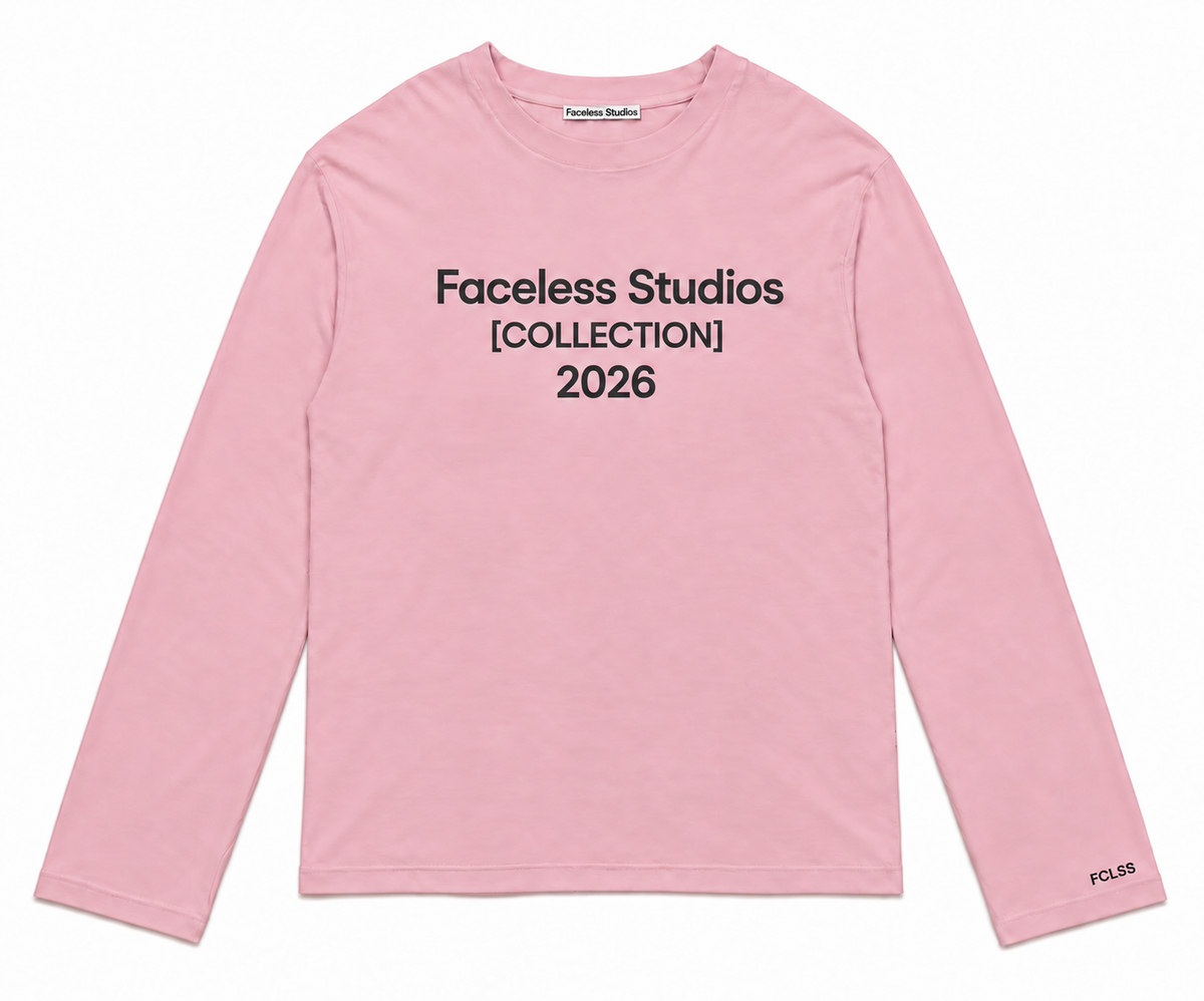 FACELESS STUDIOS ‘Collection 2026’ Longsleeve