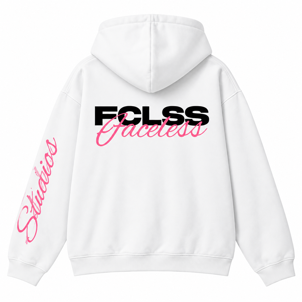 The FCLSS Studios Hoodie - Roze/wit