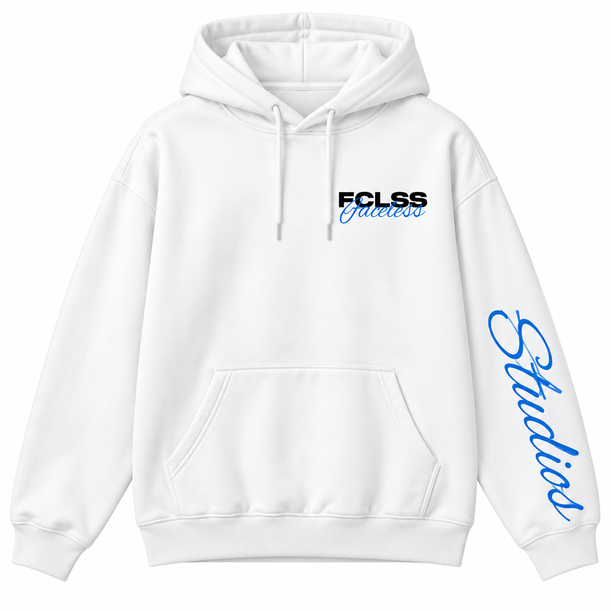 The FCLSS Studios Hoodie - blauw/wit