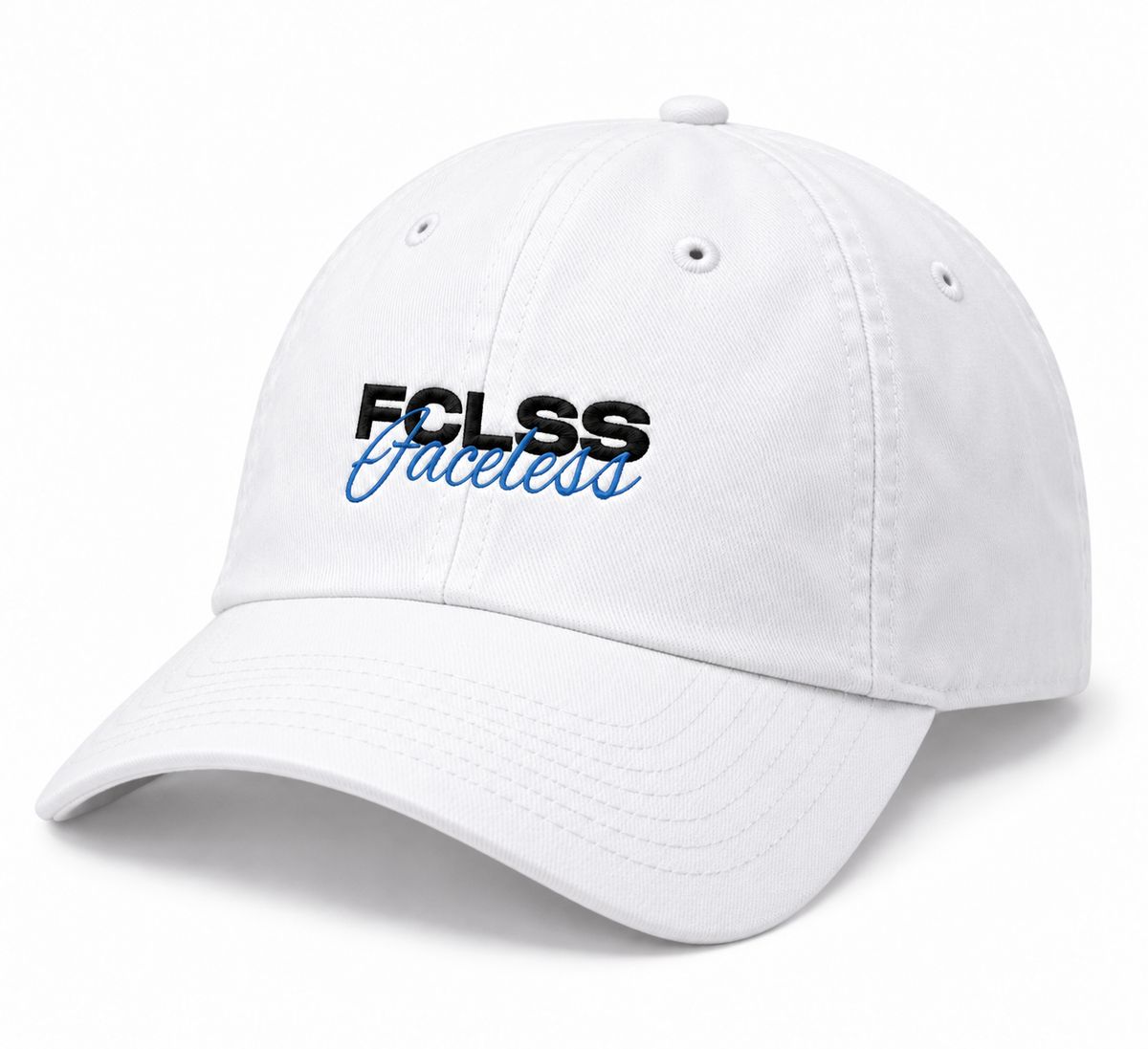 The FCLSS Studios Cap – Wit/Blauw