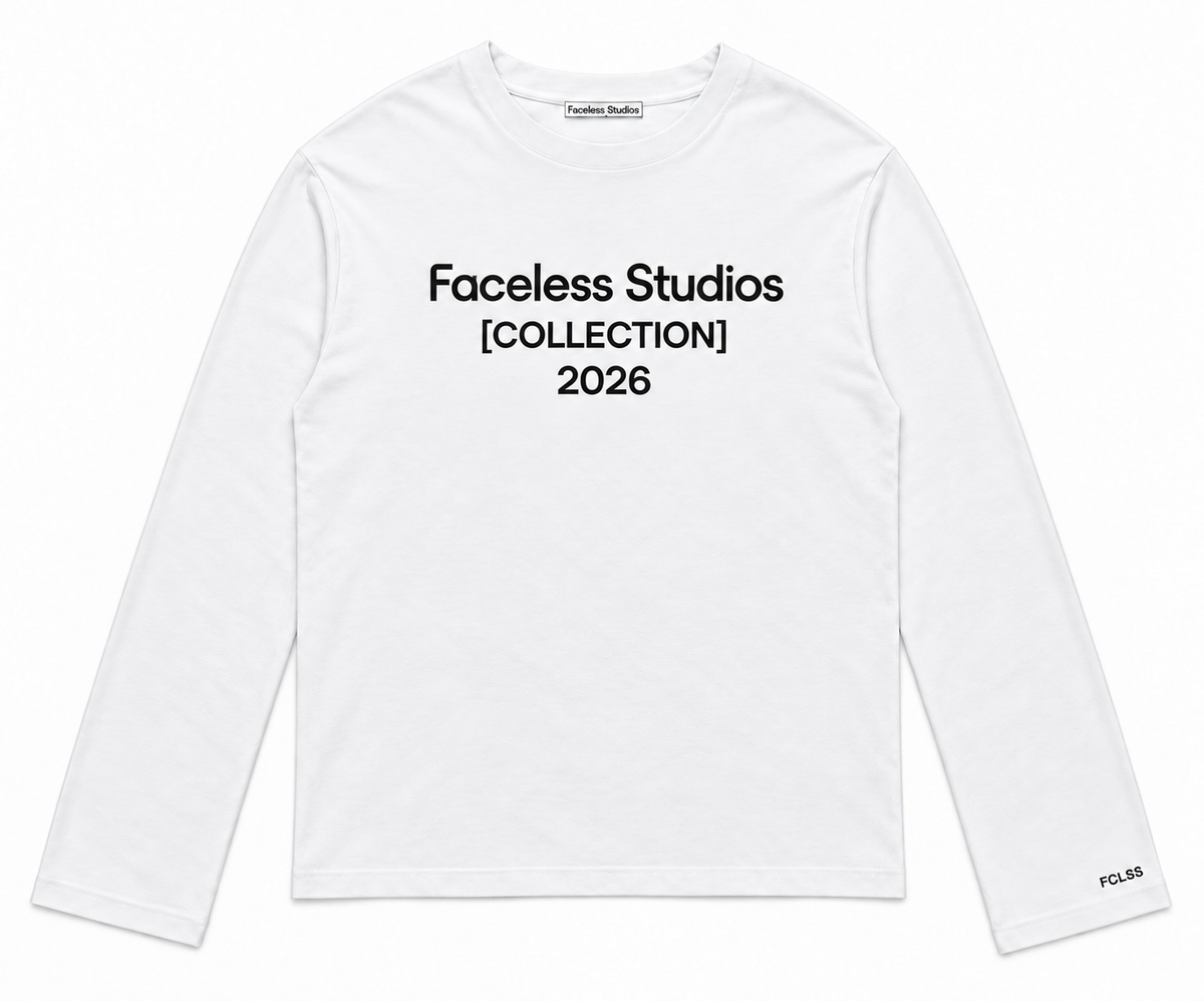 FACELESS STUDIOS ‘Collection 2026’ Longsleeve