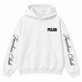 The Club Hoodie - Wit/Zwart