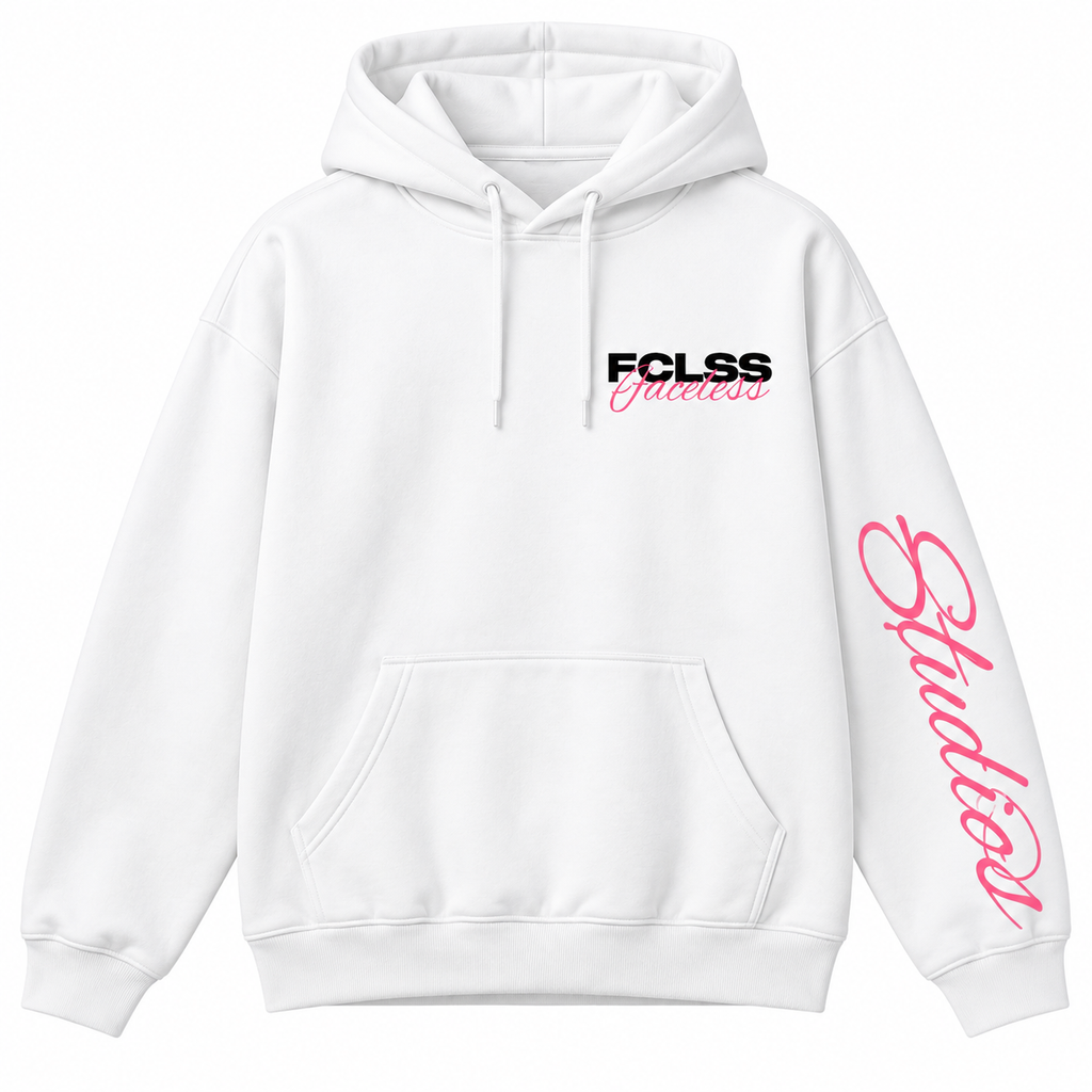 The FCLSS Studios Hoodie - Roze/wit
