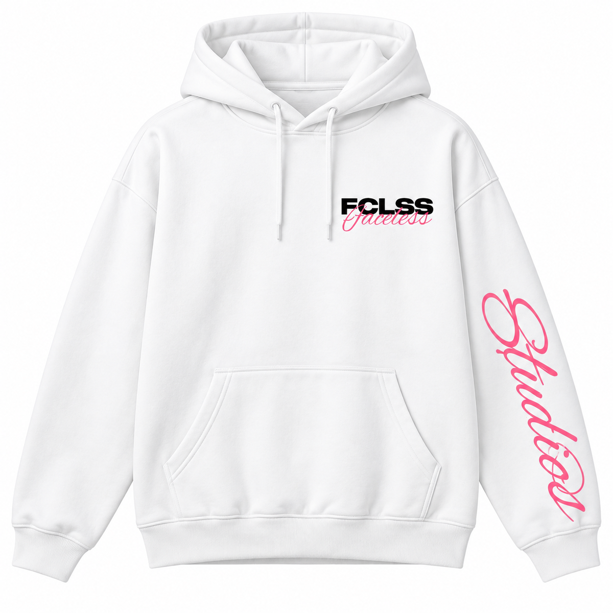 The FCLSS Studios Hoodie - Roze/wit