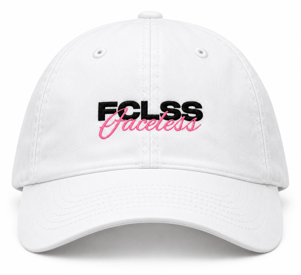 The FCLSS Studios Cap – Wit/Roze