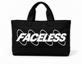 The Faceless Swirl Bag – Zwart/Wit