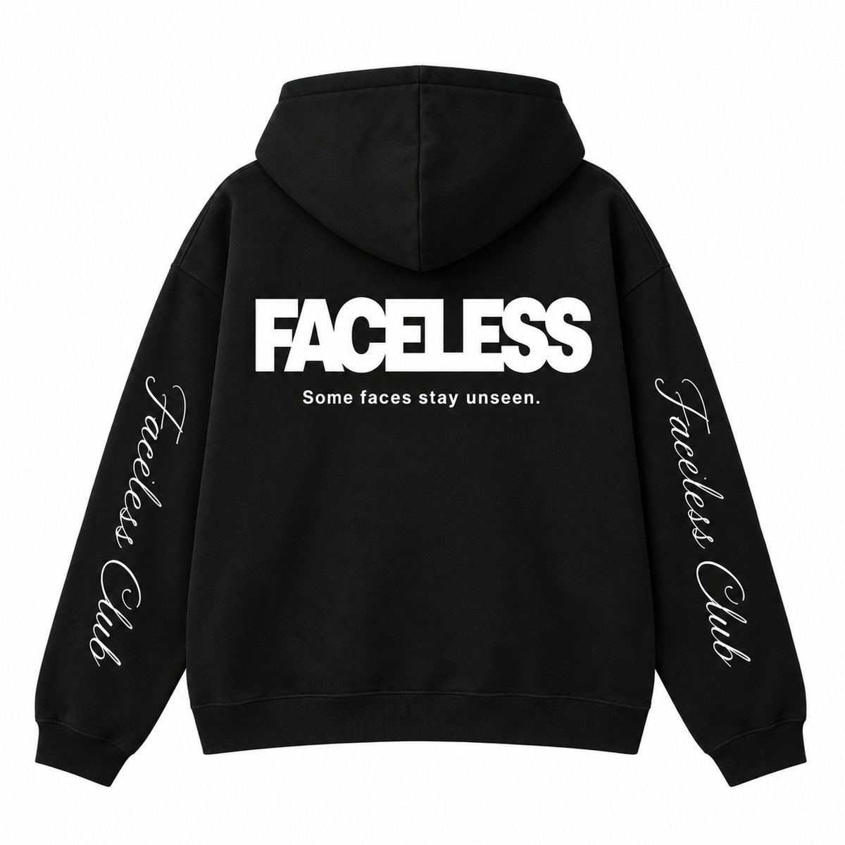 The Club Hoodie - Zwart/wit