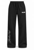 Faceless The Club Unisex Straight Leg Joggingbroek – Zwart