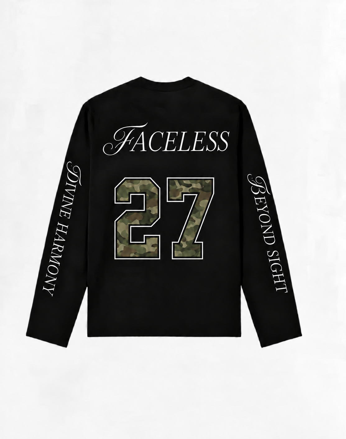 FACELESS 27 ‘Beyond Sight’ Longsleeve – Camo