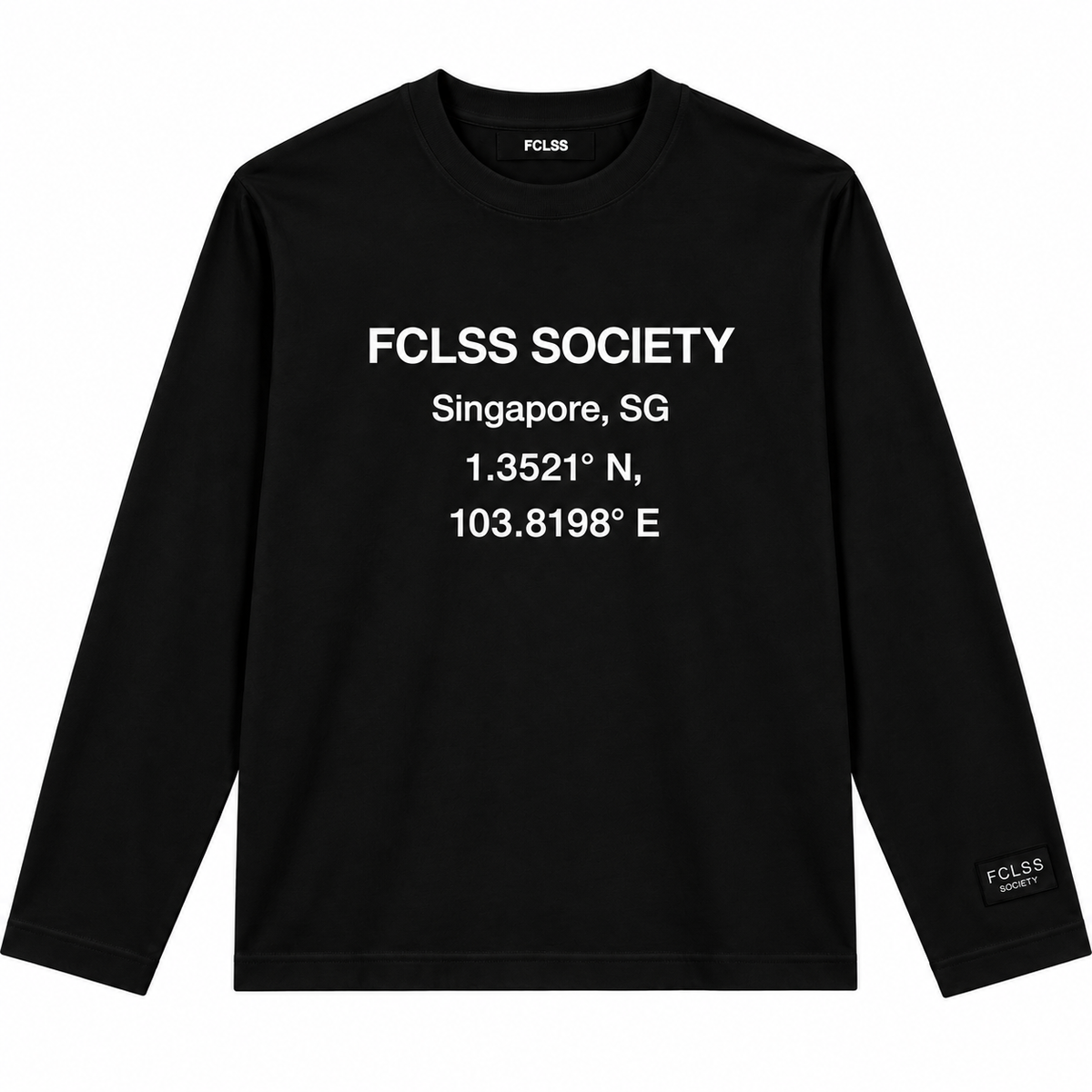 FCLSS Gardens By The Bay Longsleeve - Zwart