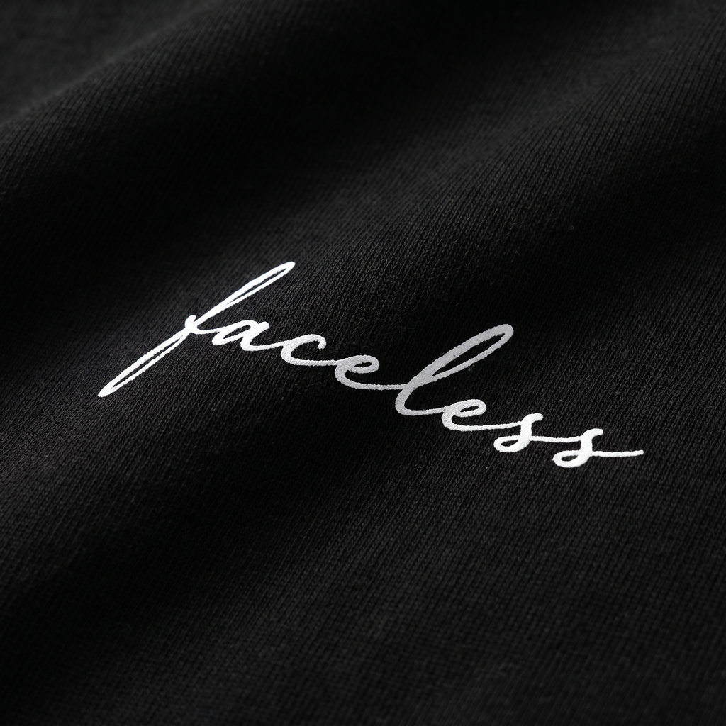 Black Essentials Tee - Wit