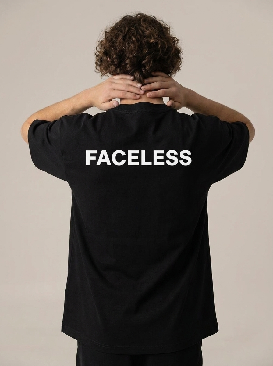 Black Essentials Tee - Wit