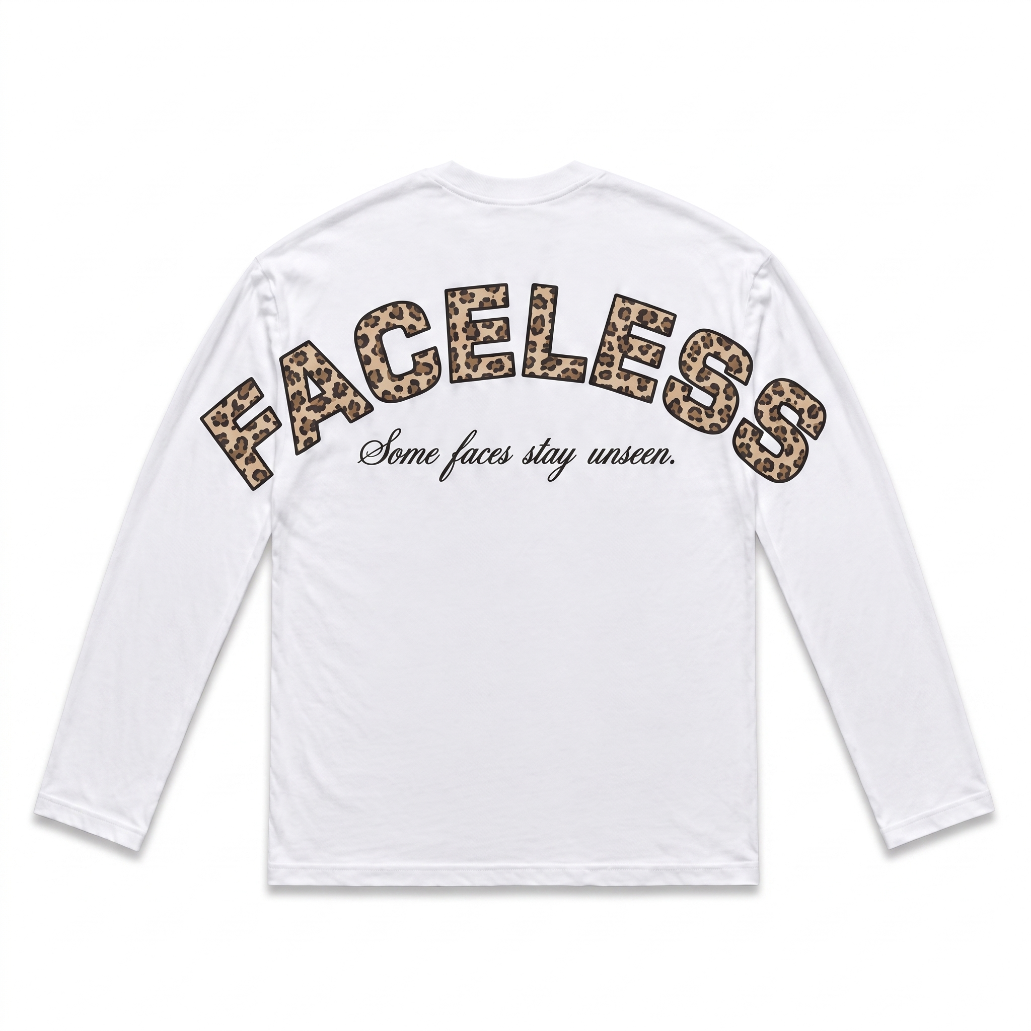 PRE ORDER Faceless Arc Longsleeve - Tijger print