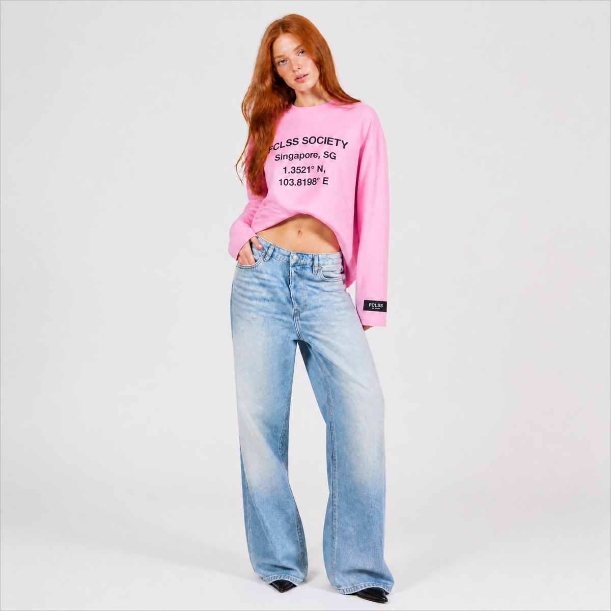 FCLSS Gardens By The Bay Longsleeve - Roze