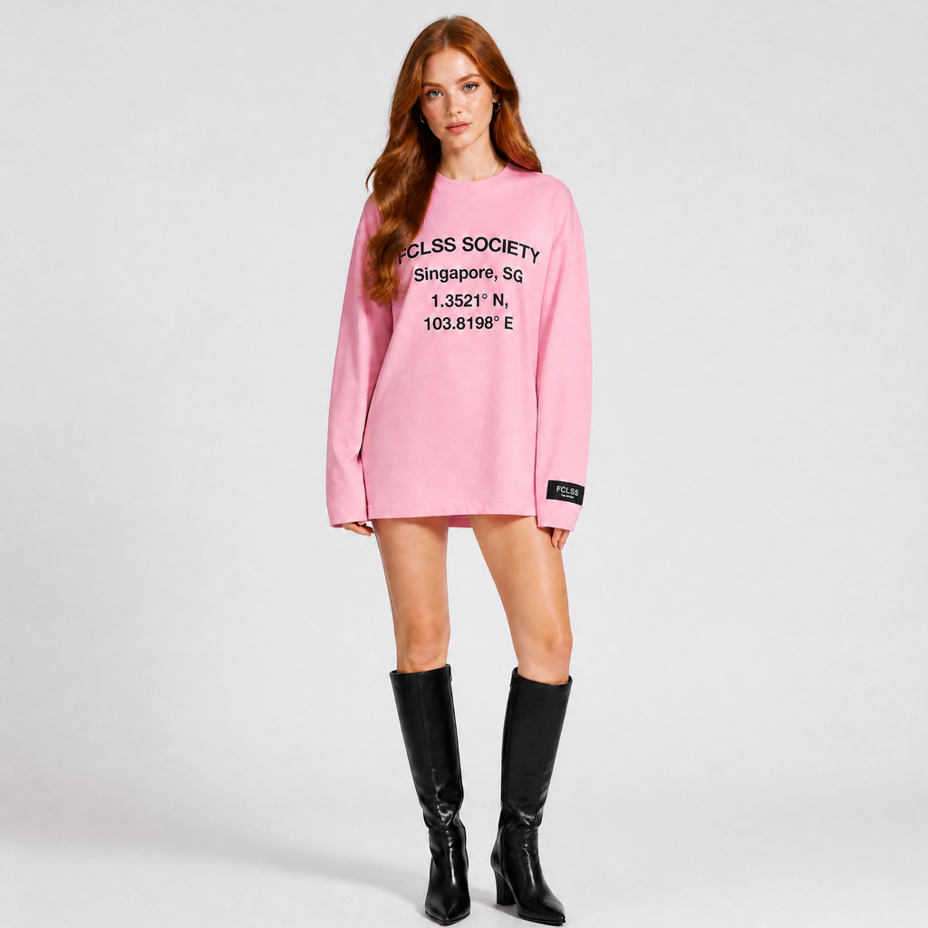 FCLSS Gardens By The Bay Longsleeve - Roze